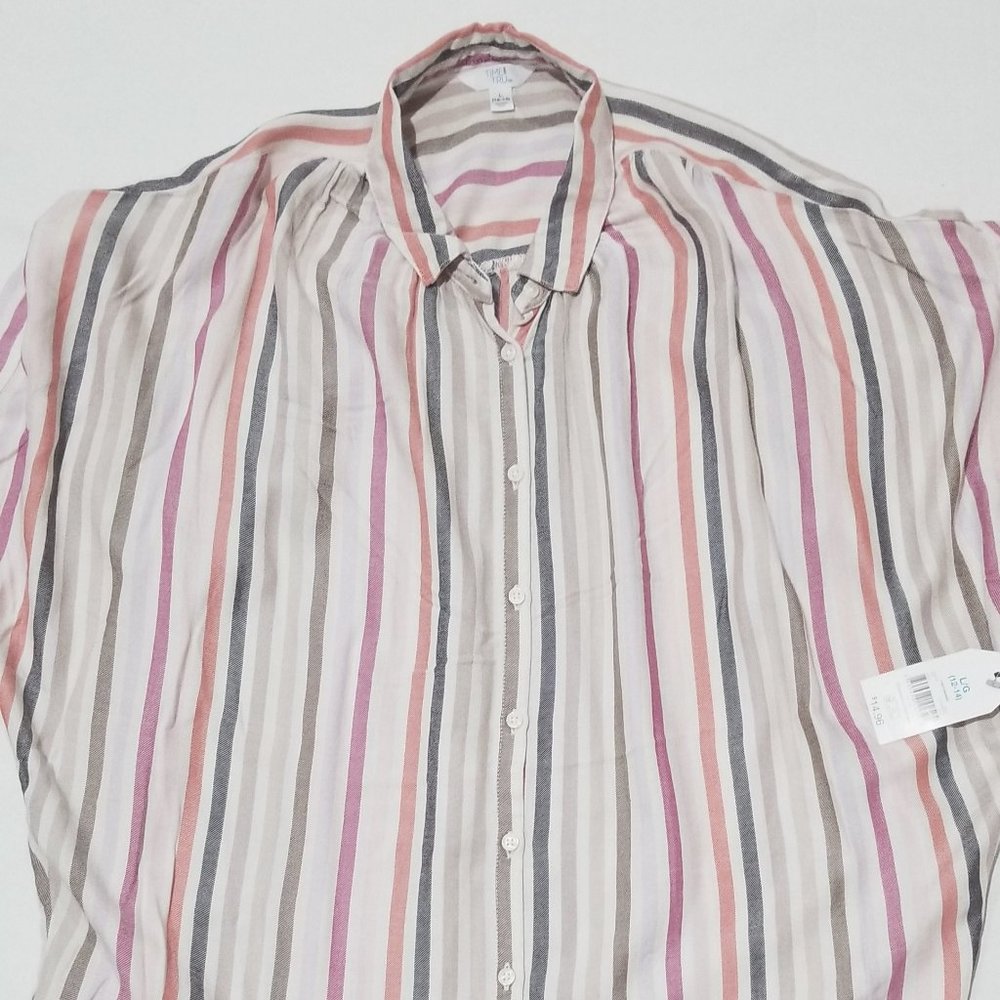 front open shirt for women with tag